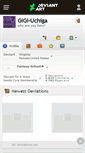 Mobile Screenshot of gigi-uchiga.deviantart.com