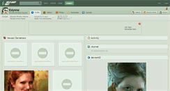Desktop Screenshot of eslynne.deviantart.com