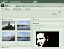 Tablet Screenshot of baraa.deviantart.com