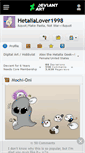 Mobile Screenshot of hetalialover1998.deviantart.com