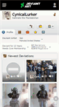 Mobile Screenshot of cynicallurker.deviantart.com