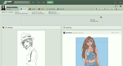 Desktop Screenshot of meloniemac.deviantart.com