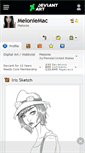 Mobile Screenshot of meloniemac.deviantart.com