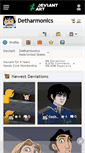 Mobile Screenshot of detharmonics.deviantart.com