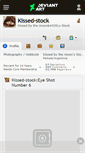 Mobile Screenshot of kissed-stock.deviantart.com