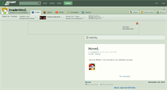 Desktop Screenshot of invadermiz42.deviantart.com