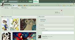 Desktop Screenshot of mooncross.deviantart.com