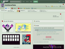 Tablet Screenshot of josemanuelsalas.deviantart.com