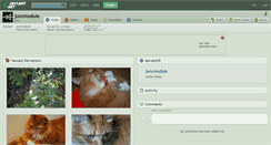 Desktop Screenshot of juncmodule.deviantart.com