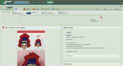 Desktop Screenshot of lazyn.deviantart.com