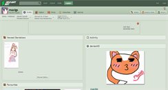 Desktop Screenshot of maxigs.deviantart.com