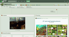 Desktop Screenshot of dragonlover32.deviantart.com