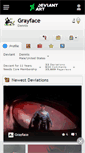 Mobile Screenshot of grayface.deviantart.com