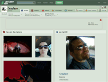 Tablet Screenshot of grayface.deviantart.com