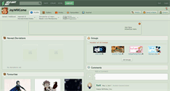 Desktop Screenshot of joywillcome.deviantart.com