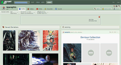 Desktop Screenshot of leseraphin.deviantart.com