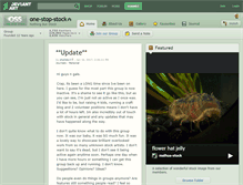 Tablet Screenshot of one-stop-stock.deviantart.com