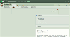 Desktop Screenshot of hawkstar123.deviantart.com