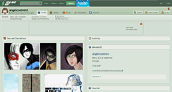 Desktop Screenshot of angelcoolmint.deviantart.com
