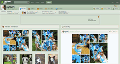 Desktop Screenshot of nightelfy.deviantart.com