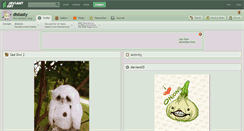 Desktop Screenshot of distasty.deviantart.com