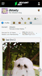 Mobile Screenshot of distasty.deviantart.com
