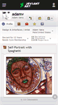 Mobile Screenshot of adamv.deviantart.com