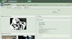 Desktop Screenshot of beacoupfish.deviantart.com