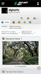 Mobile Screenshot of digitalife.deviantart.com