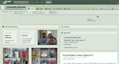 Desktop Screenshot of community-network.deviantart.com