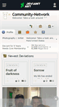 Mobile Screenshot of community-network.deviantart.com