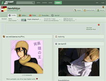 Tablet Screenshot of hawtshizyo.deviantart.com