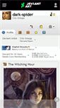 Mobile Screenshot of dark-spider.deviantart.com