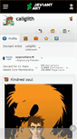 Mobile Screenshot of caliglith.deviantart.com