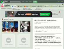 Tablet Screenshot of martiuk.deviantart.com
