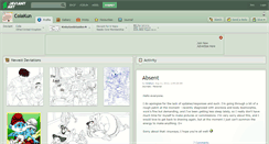 Desktop Screenshot of colakun.deviantart.com