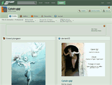 Tablet Screenshot of cptain-gigi.deviantart.com