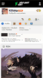 Mobile Screenshot of kilioka.deviantart.com