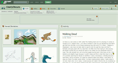 Desktop Screenshot of clearlyobscure.deviantart.com