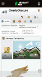 Mobile Screenshot of clearlyobscure.deviantart.com
