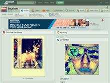 Tablet Screenshot of bouchon.deviantart.com