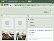 Tablet Screenshot of kornste.deviantart.com