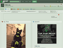 Tablet Screenshot of chibi-alu.deviantart.com