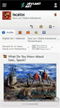 Mobile Screenshot of iscalox.deviantart.com