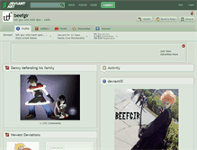 Tablet Screenshot of beefgir.deviantart.com