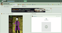 Desktop Screenshot of dantephreak.deviantart.com