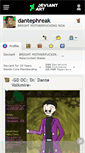Mobile Screenshot of dantephreak.deviantart.com