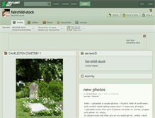 Tablet Screenshot of fairchild-stock.deviantart.com