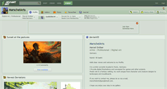 Desktop Screenshot of marschelarts.deviantart.com
