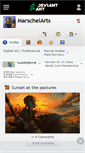 Mobile Screenshot of marschelarts.deviantart.com
